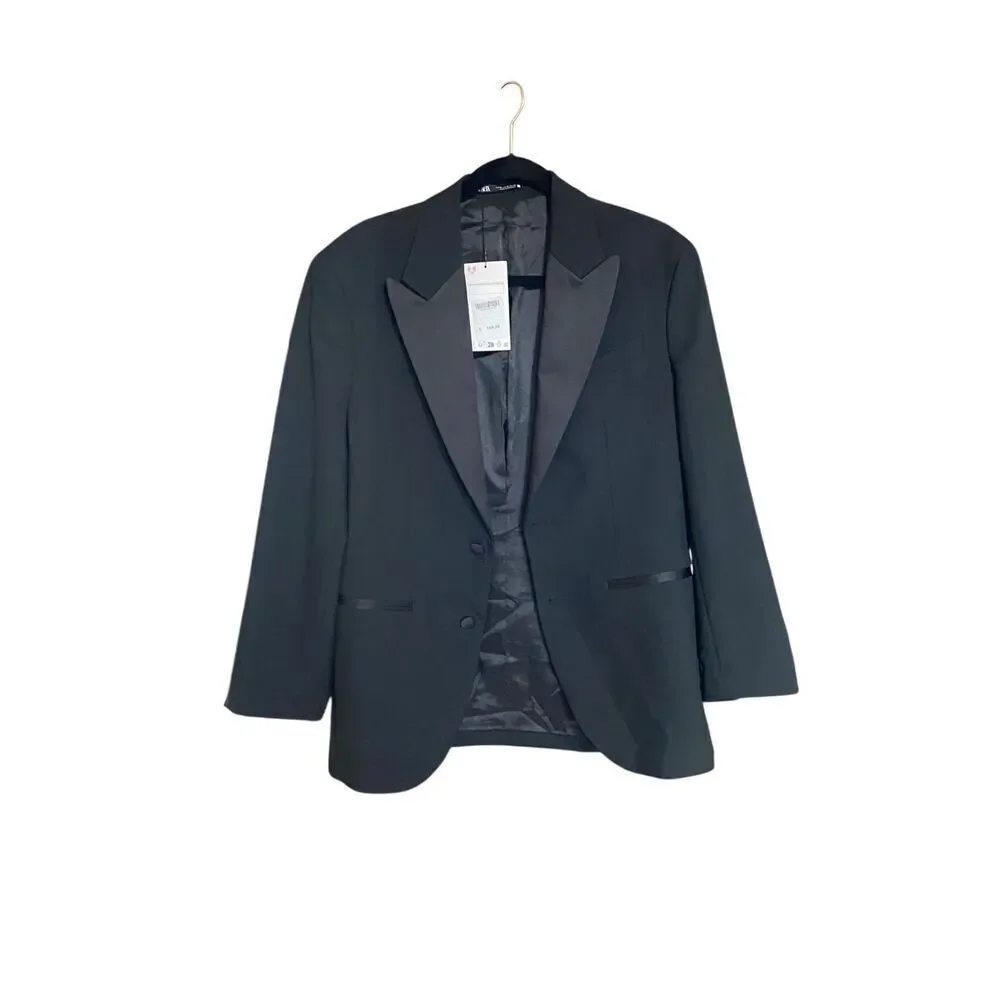 Zara NWT, men’s tuxedo, blazer, limited edition jacket, S/38